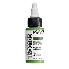 ZLATNA akrilna boja visoke tečnosti 30 ml | 8501 Chromium Oxide Green